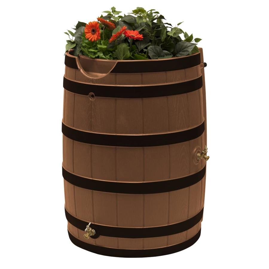 Good Ideas Rain Wizard 65 Gallon Rain Barrel With Darkened Ribs Terra   5001958571 