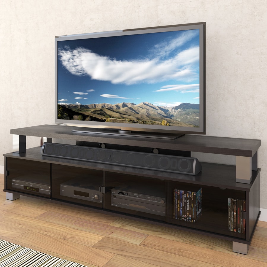 CorLiving Bromley Ravenwood Black TV Cabinet at Lowes.com