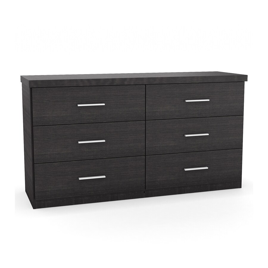 Sonax Willow Ravenwood Black 6 Drawer Dresser At Lowes Sonax Willow Ravenwood Black 6 Drawer Dresser