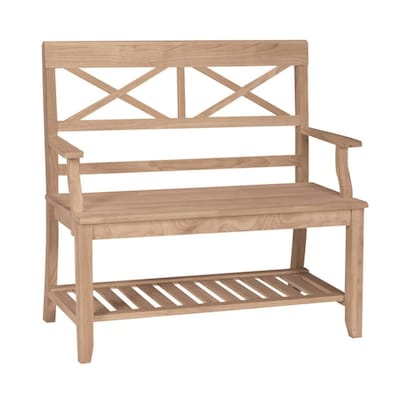 International Concepts Indoor Entryway Bench At Lowes Com