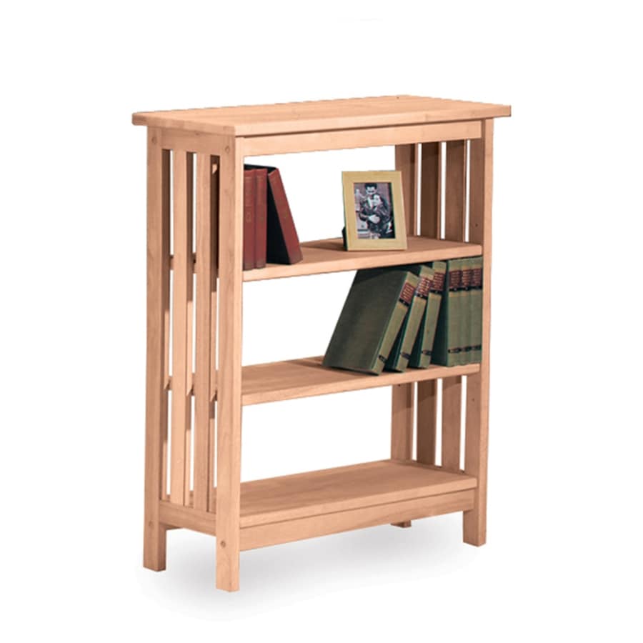 Minimalist Natural Wood Bookcase 