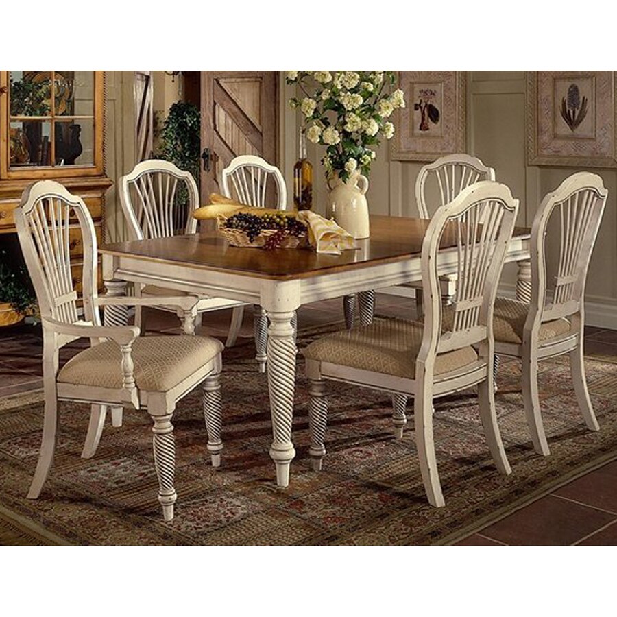 Shop Hillsdale Furniture Wilshire Antique White Dining Set at