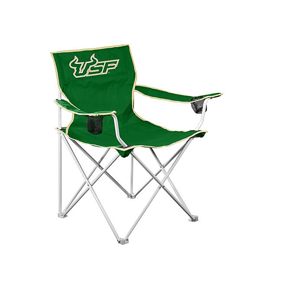 Logo Chairs Deluxe Ncaa University Of South Florida Bulls Steel