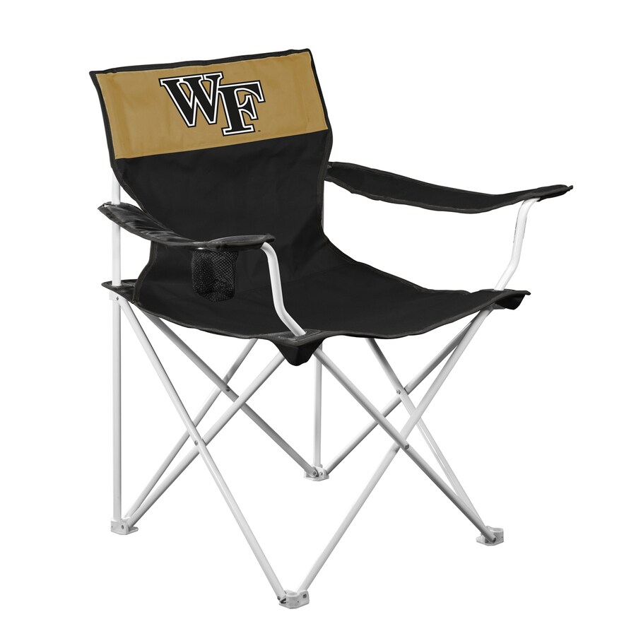 Logo Chairs Ncaa Wake Forest Demon Deacons Steel Folding Camping Chair In The Beach Camping Chairs Department At Lowes Com