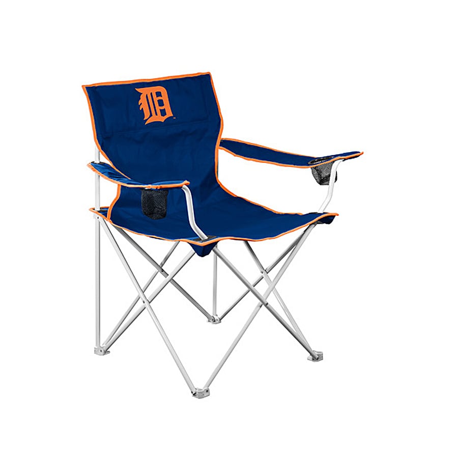 Shop Logo Chairs Deluxe MLB Detroit Tigers Steel Folding Camping