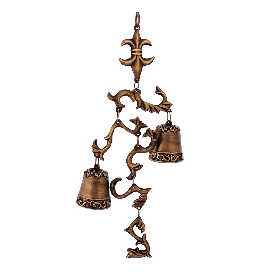 Wind Chimes At Com Achla Designs Antique Bronze Metal Baroque Wind Chime
