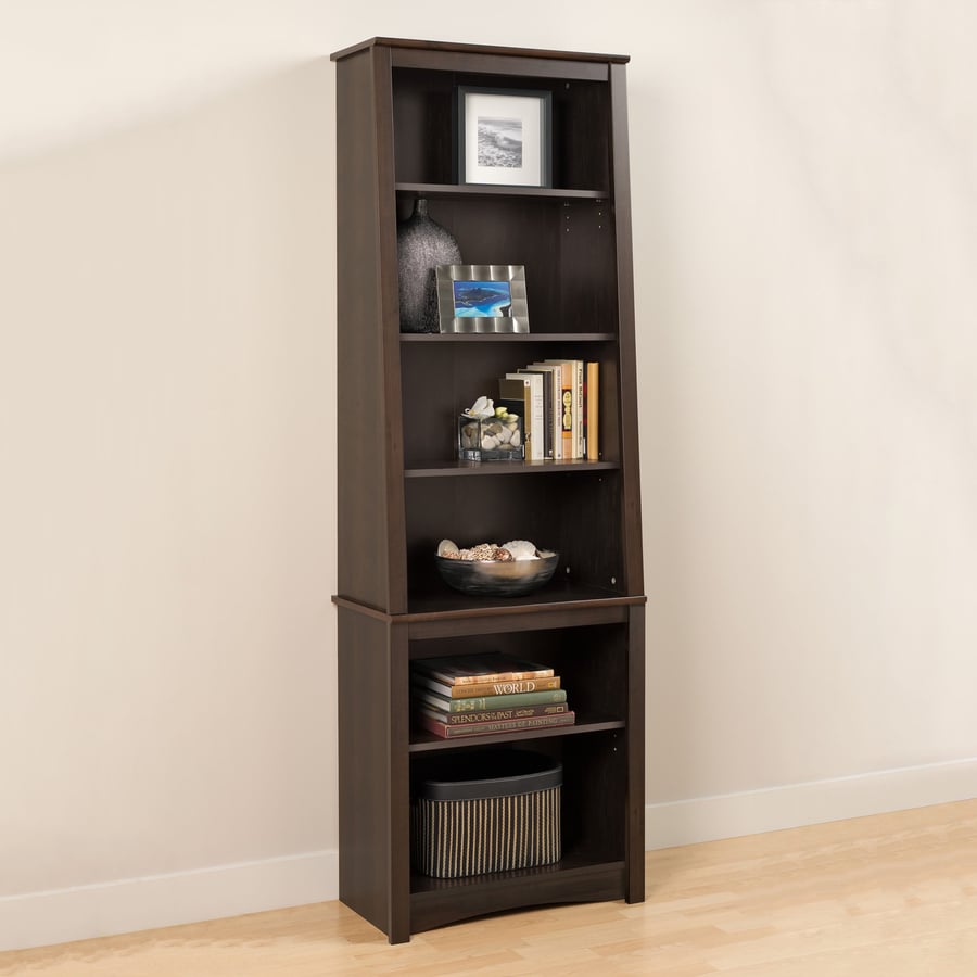 Creatice 6 Shelf Bookcase with Simple Decor