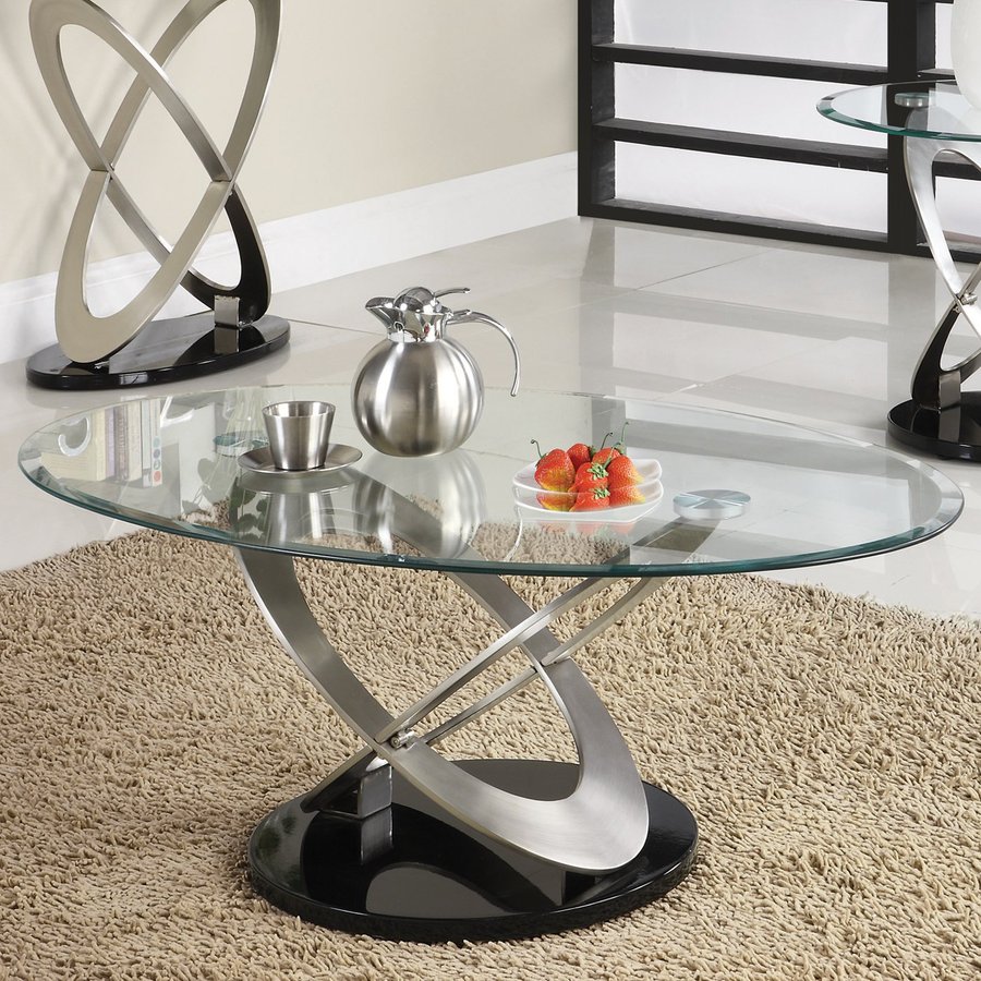 Homelegance Firth Black Chrome Oval Coffee Table At Com - Black And Chrome Coffee Table Set Homelegance Firth Black Chrome Oval Coffee Table At Com - Black And Chrome Coffee Table Set