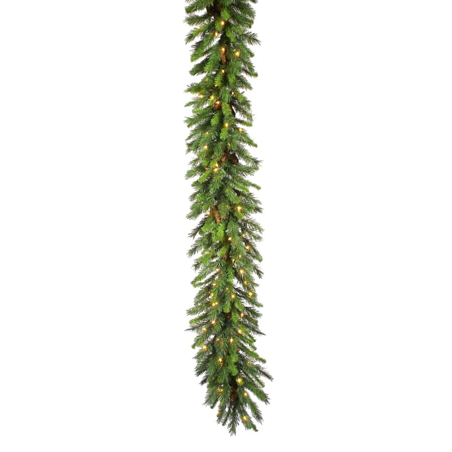 shop vickerman 14 in x 9 ft pre lit pine artificial shop vickerman 14 in x 9 ft pre lit pine artificial