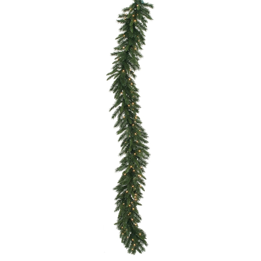 shop vickerman 16 in x 9 ft pre lit pine artificial shop vickerman 16 in x 9 ft pre lit pine artificial