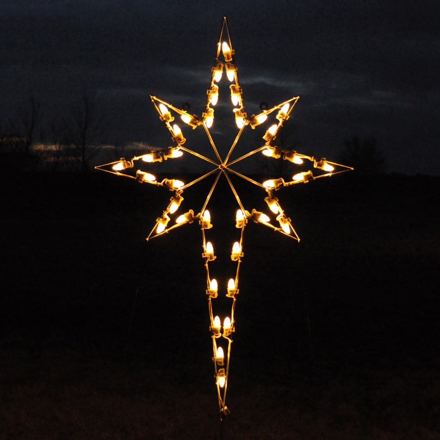 Holiday Lighting Specialists 4.75ft Star Of Bethlehem Outdoor