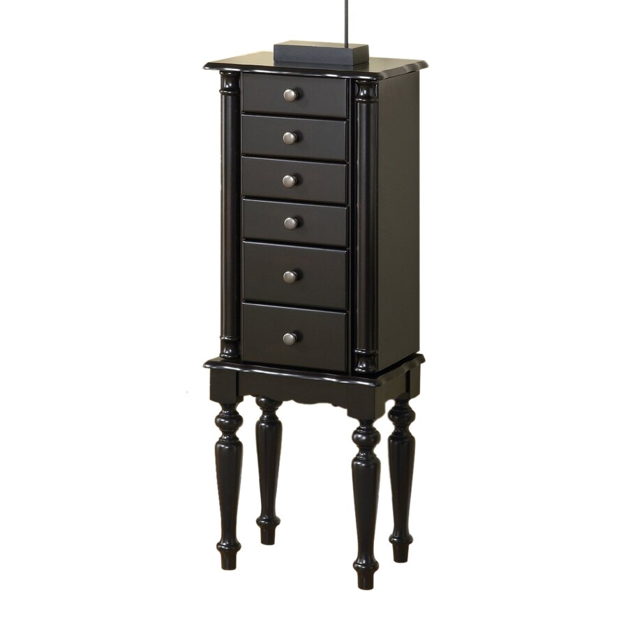 Coaster Fine Furniture Cappuccino Floorstanding Jewelry Armoire In The Jewelry Armoires Department At Lowes Com