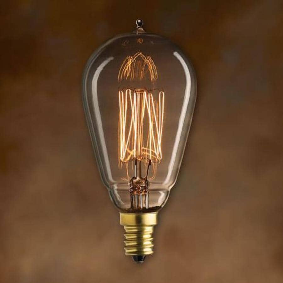 Shop Vintage Edison Light Bulbs At Lowes inside Old Fashioned Light Bulbs