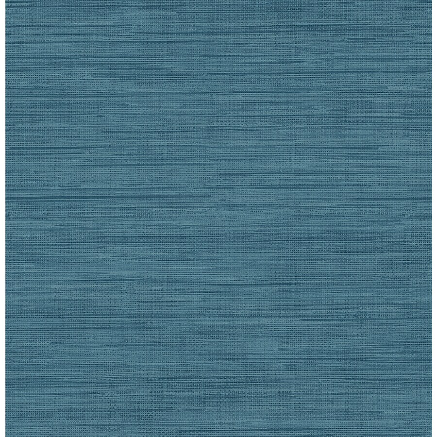 Brewster Wallcovering Brewster Essentials 56 sq ft Blue Non Woven  