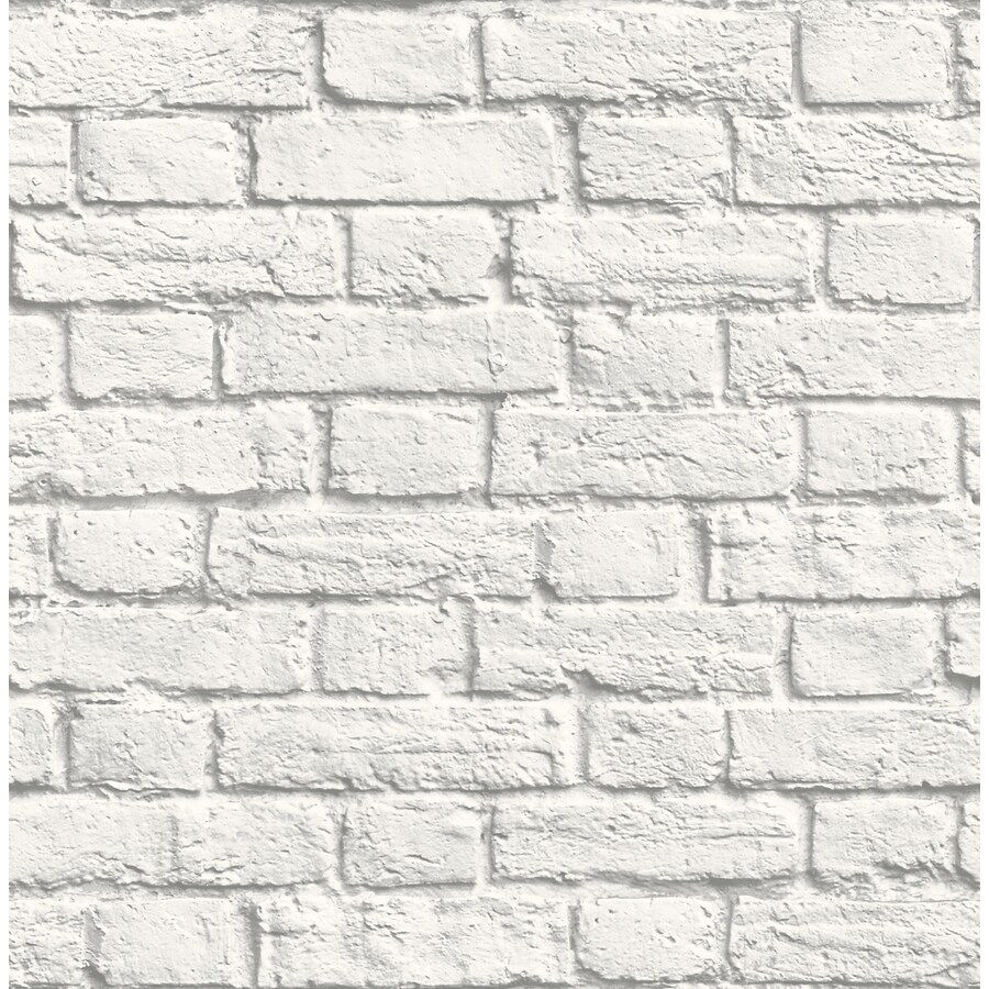 White Brick Wallpaper at Lowes.com