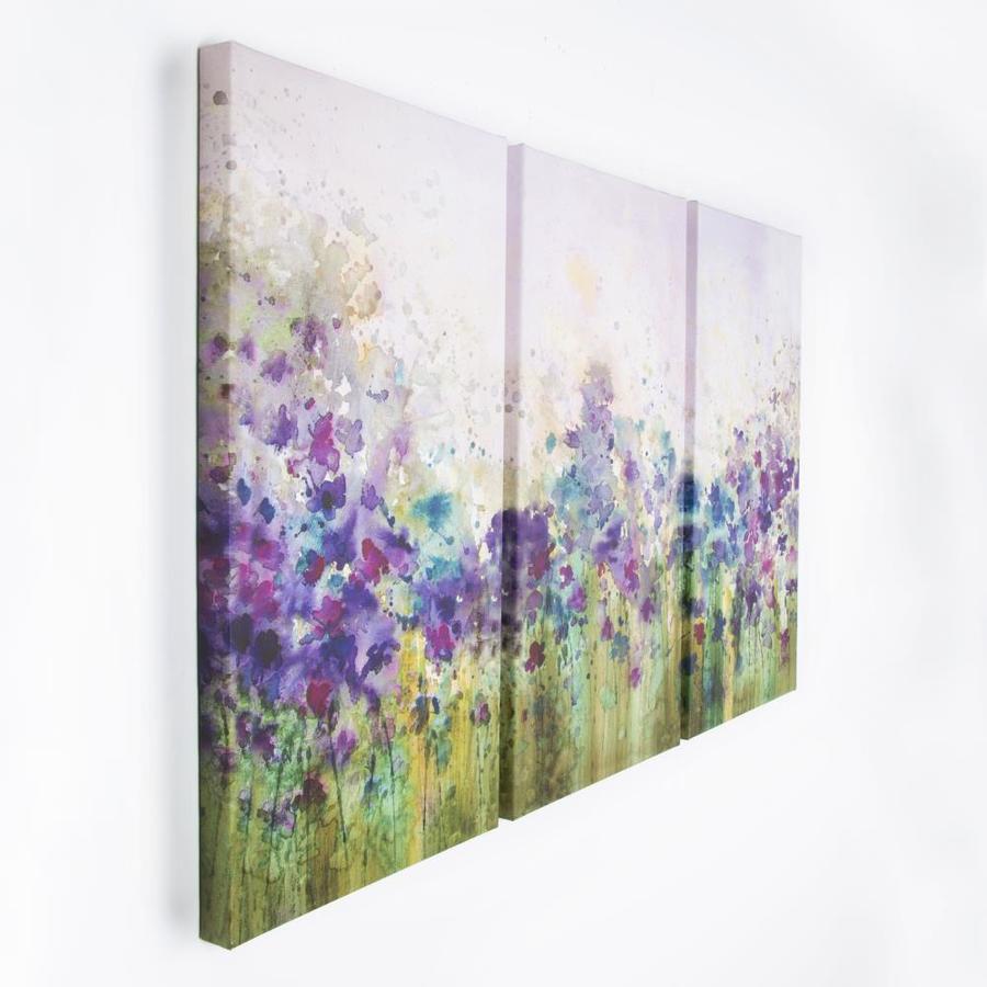 Graham & Brown 24-in H x 36-in W Botanical Canvas Wall Sculpture in the ...