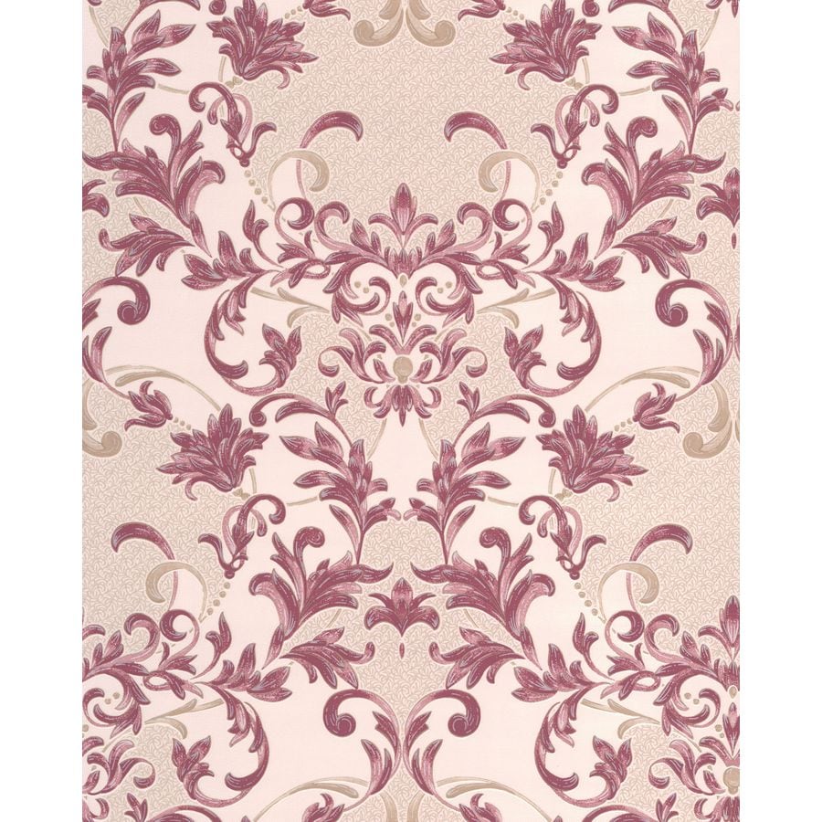 Superfresco 20-463 Renaissance Ruby Vinyl Textured Damask Wallpaper