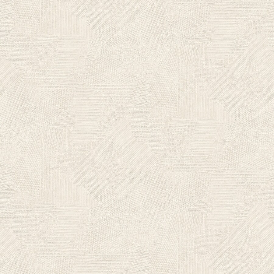 Graham & Brown Surface 56sq ft Cream Vinyl Textured Abstract Wallpaper at