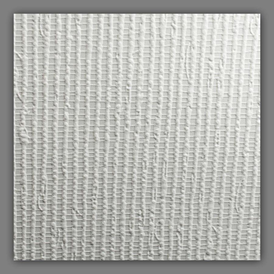 Graham & Brown 18395 Eclectic 56-sq ft White Vinyl Paintable Textured Solid  Wallpaper
