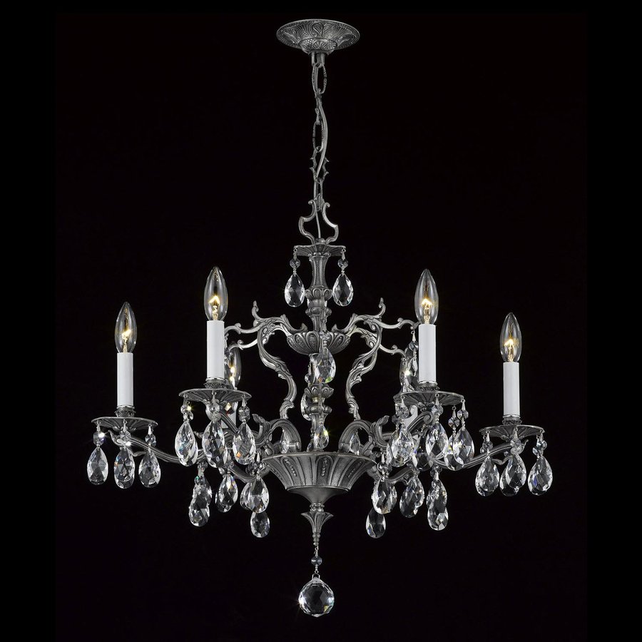 Weinstock Lighting 6 Light Pewter Chandelier At Lowes Weinstock Lighting 6 Light Pewter Chandelier At Lowes