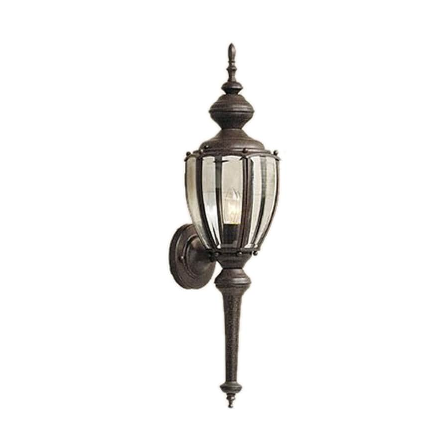 Shop Designer s Fountain 25.5-in H Rust Patina Outdoor Wall Light at Lowes.com