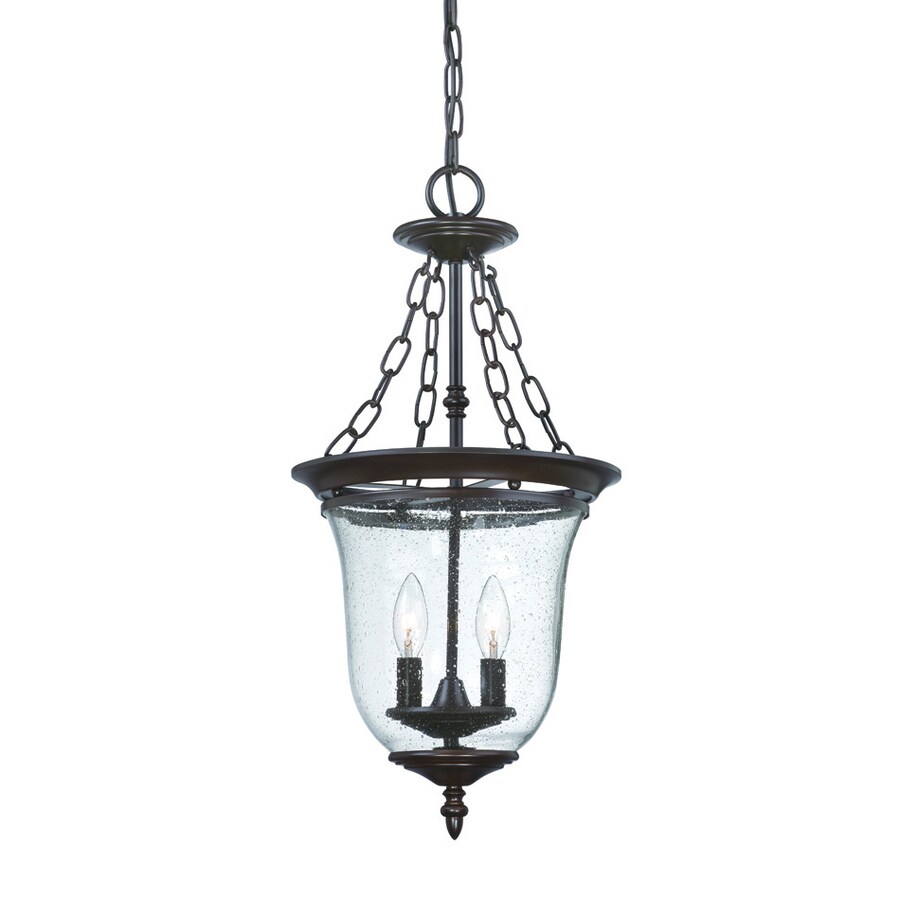 Acclaim Lighting Madison Matte Black Traditional Lantern Pendant at