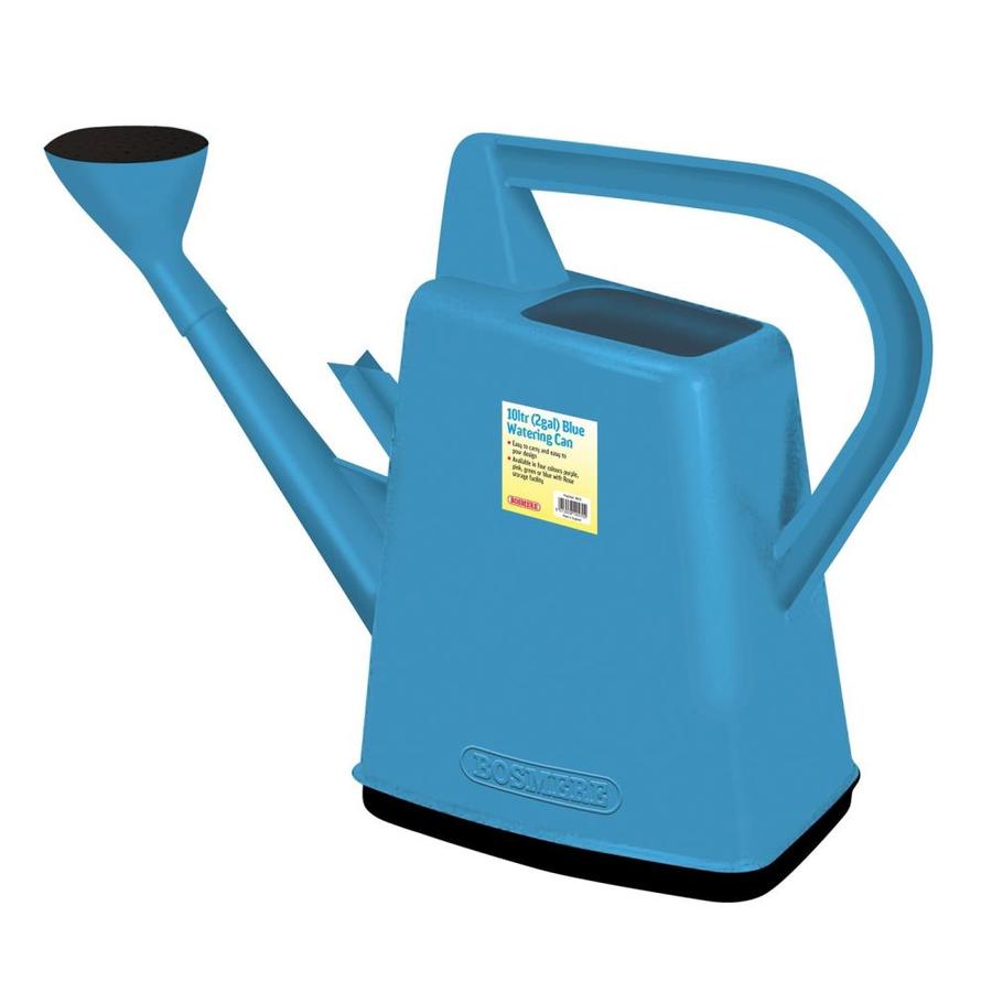Bosmere 2.6Gallon Blue Plastic Watering Can at