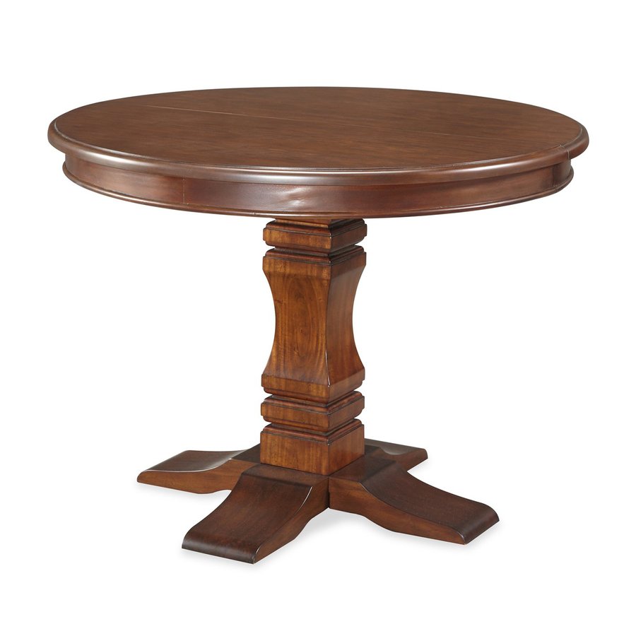 Home Styles Aspen Rustic Cherry Round Dining Table at Lowes.com