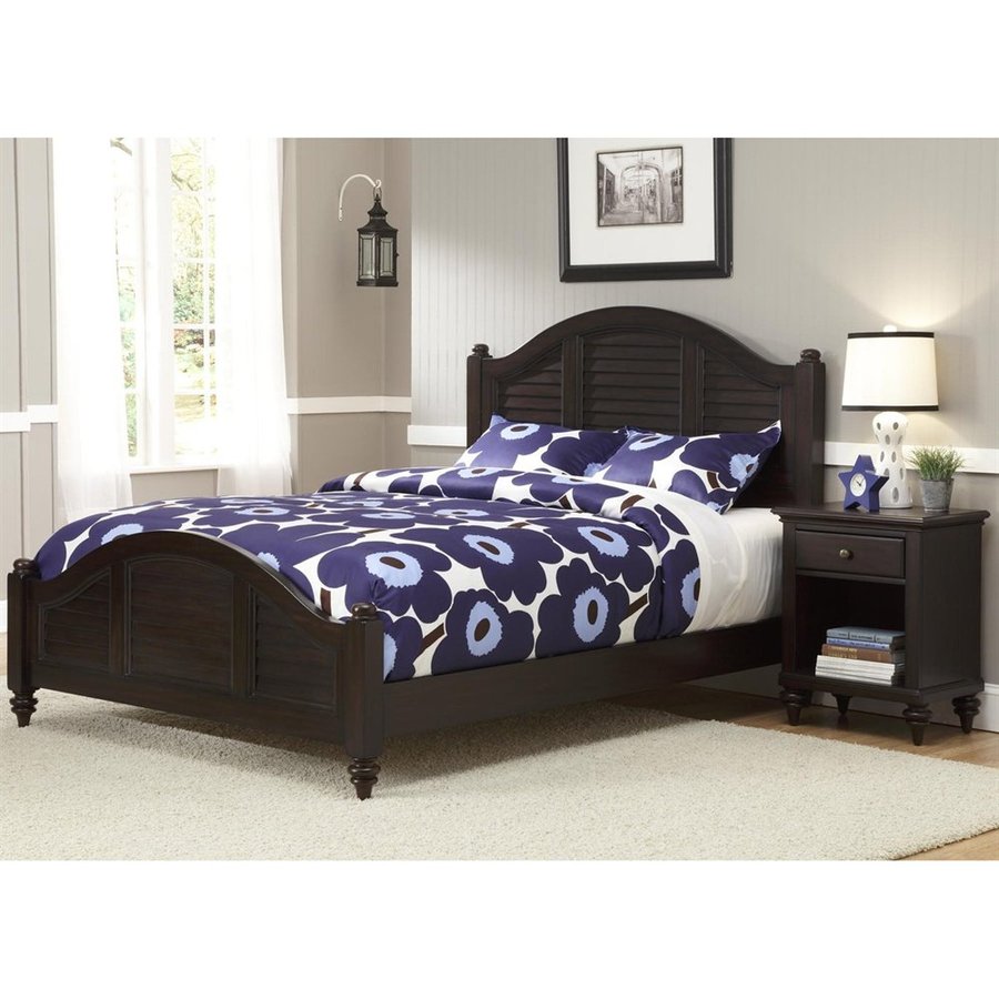 Home Styles Bermuda Espresso Queen Panel Bed at