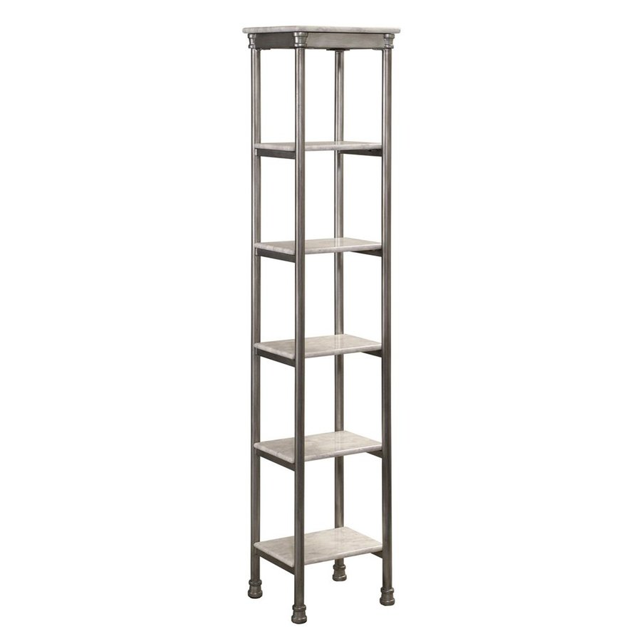 Home Styles 60in H x 13in W x 11in D Steel Freestanding Shelving