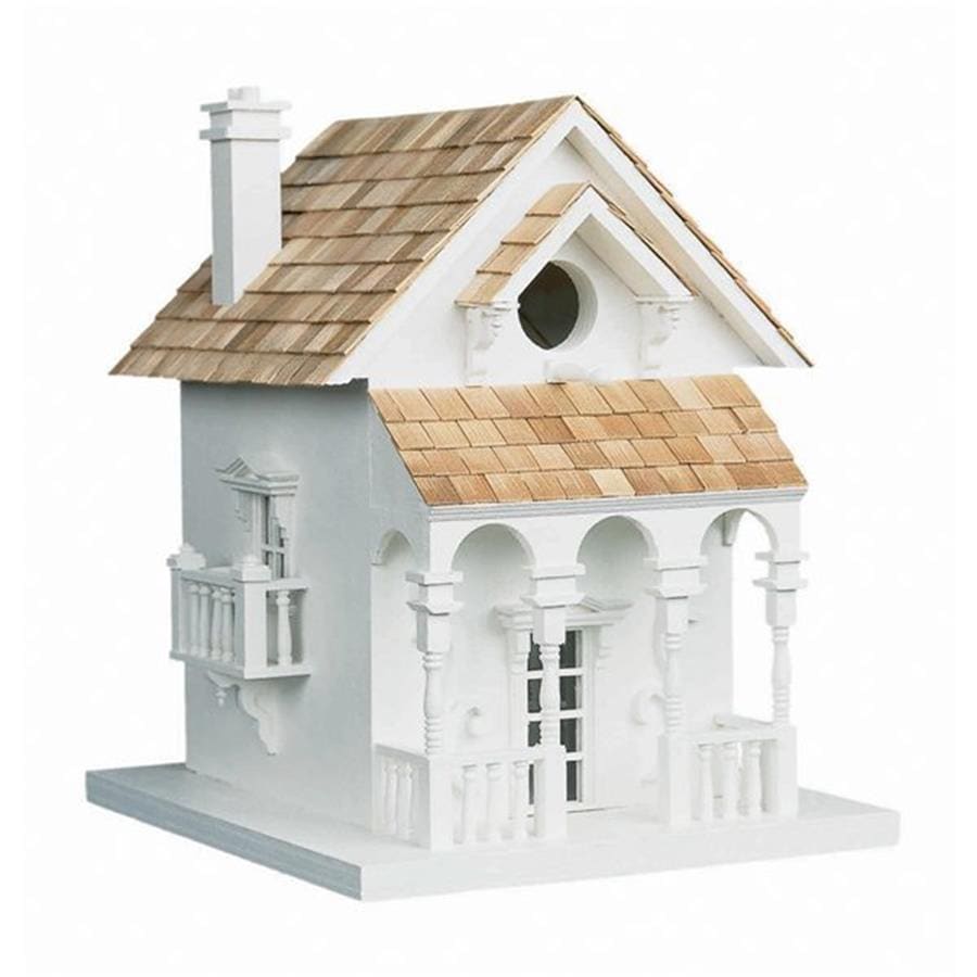 shop home bazaar 8 25 in w x 11 in h x 9 5 in d white bird shop home bazaar 8 25 in w x 11 in h x 9 5 in d white bird