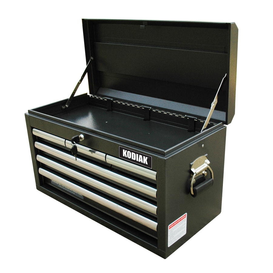 Wen 14 75 In X 26 In 6 Drawer Ball Bearing Steel Tool Chest Black At