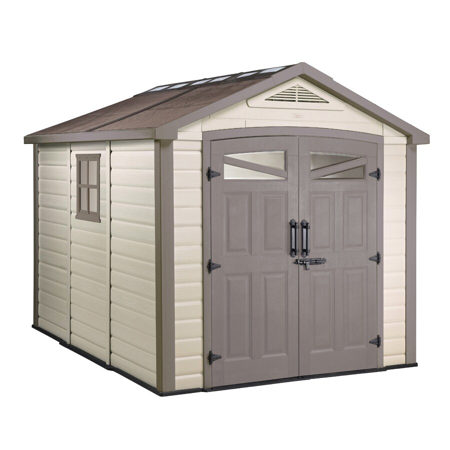 Keter Orion Gable Storage Shed (Common: 9-ft x 9-ft 