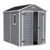 Shop Keter Manor Gable Storage Shed (Common: 6-ft x 8-ft 