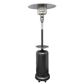 Gas Patio Heaters At Lowes Az Patio 41000 Btu Hammered Silver Steel Floorstanding Liquid Propane Heater