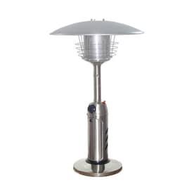 Tabletop Patio Heaters Accessories At Lowes Az Patio 11000 Btu Stainless Steel Tabletop Liquid Propane Heater