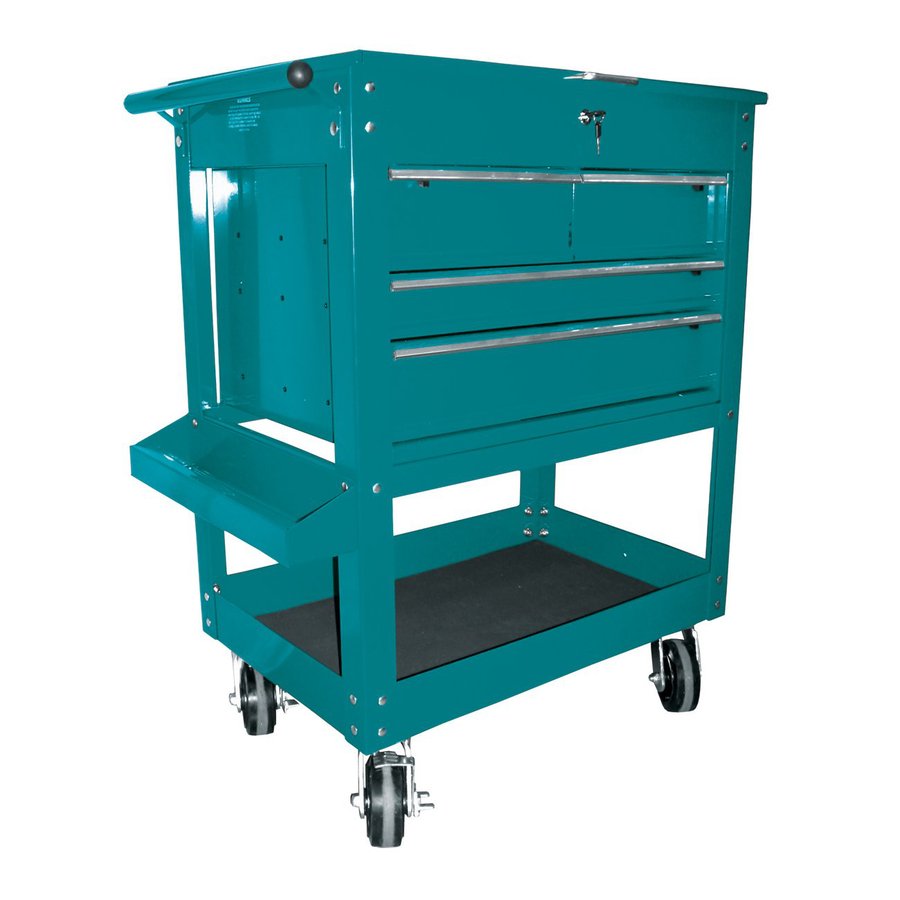 K Tool International 35 5 In 3 Drawer Utility Cart At Lowes Com