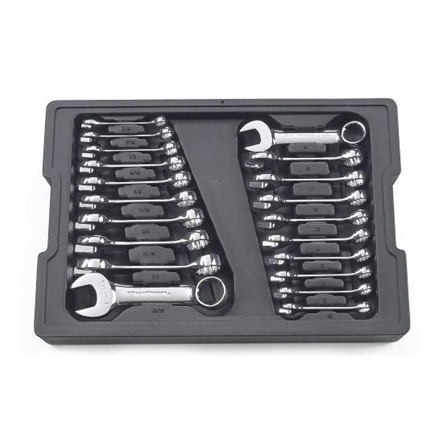 KD Tools 20-Piece Set 12-Point Standard (SAE) and Metric Combination ...