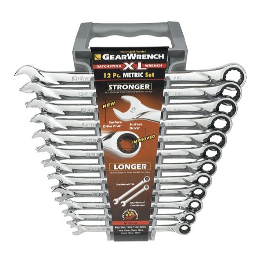 KD Tools 12Piece Metric Ratchet Wrench Set in the Ratchet Wrenches