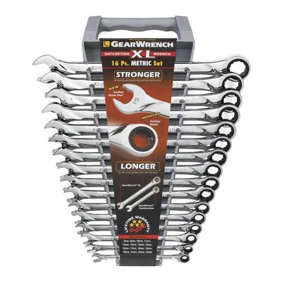 KD Tools 16Piece Metric Ratchet Wrench Set at