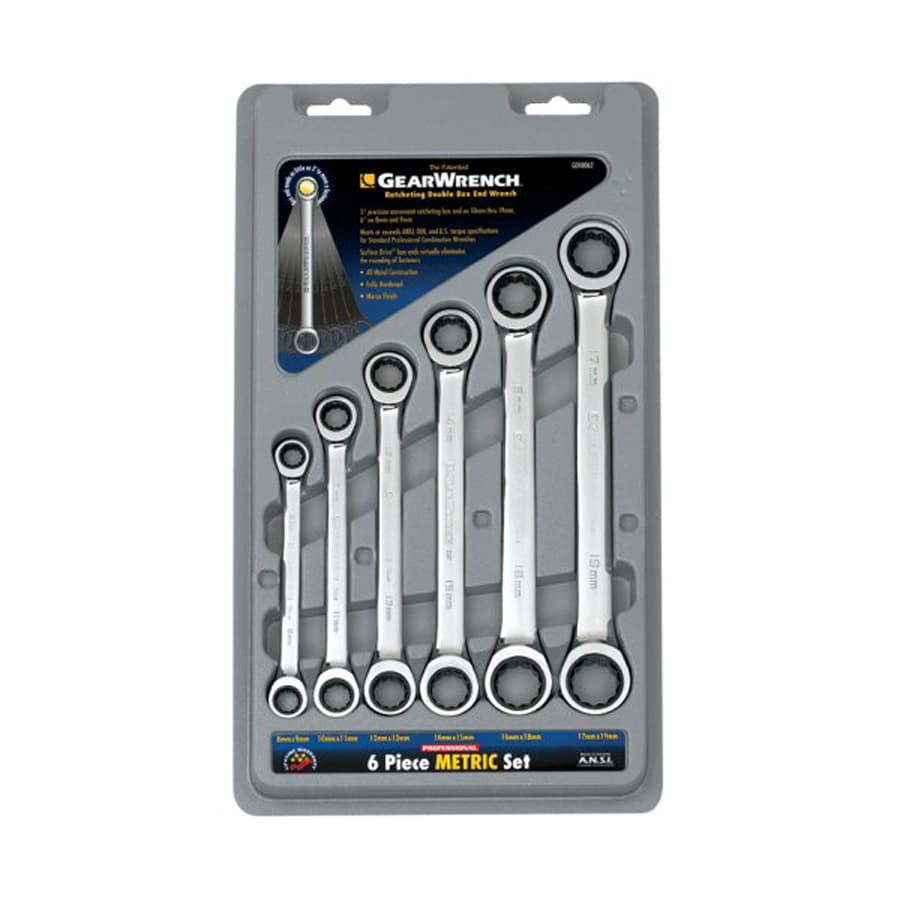 KD Tools 6-Piece Metric Ratchet Wrench Set in the Ratchet Wrenches ...