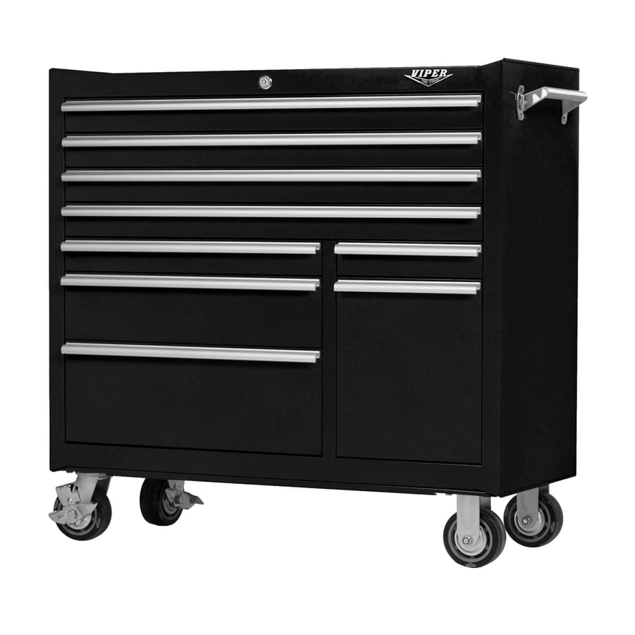 Viper Tool 41 5 In W X 40 625 H 9 Drawer Ball Bearing Steel Viper Tool 41 5 In W X 40 625 H 9 Drawer Ball