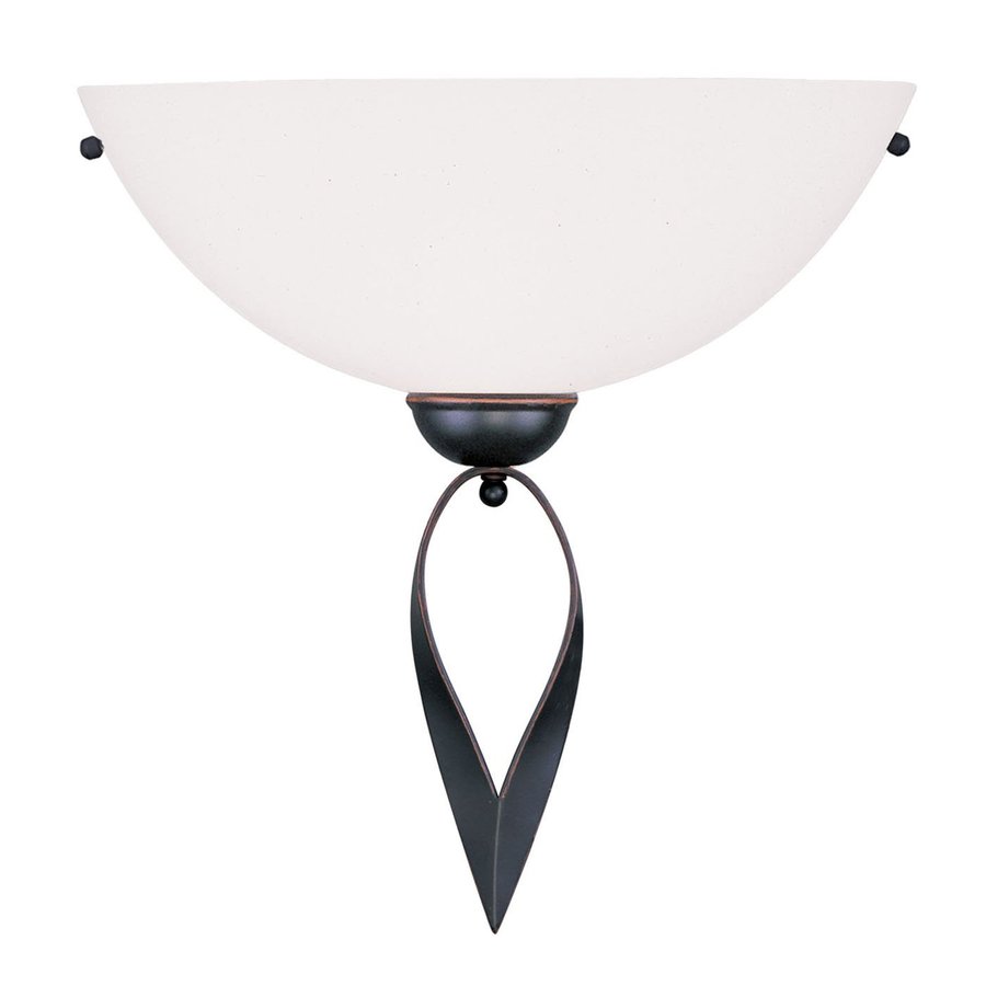 Livex Lighting Brookside 13in W 1Light Olde Bronze Pocket Hardwired