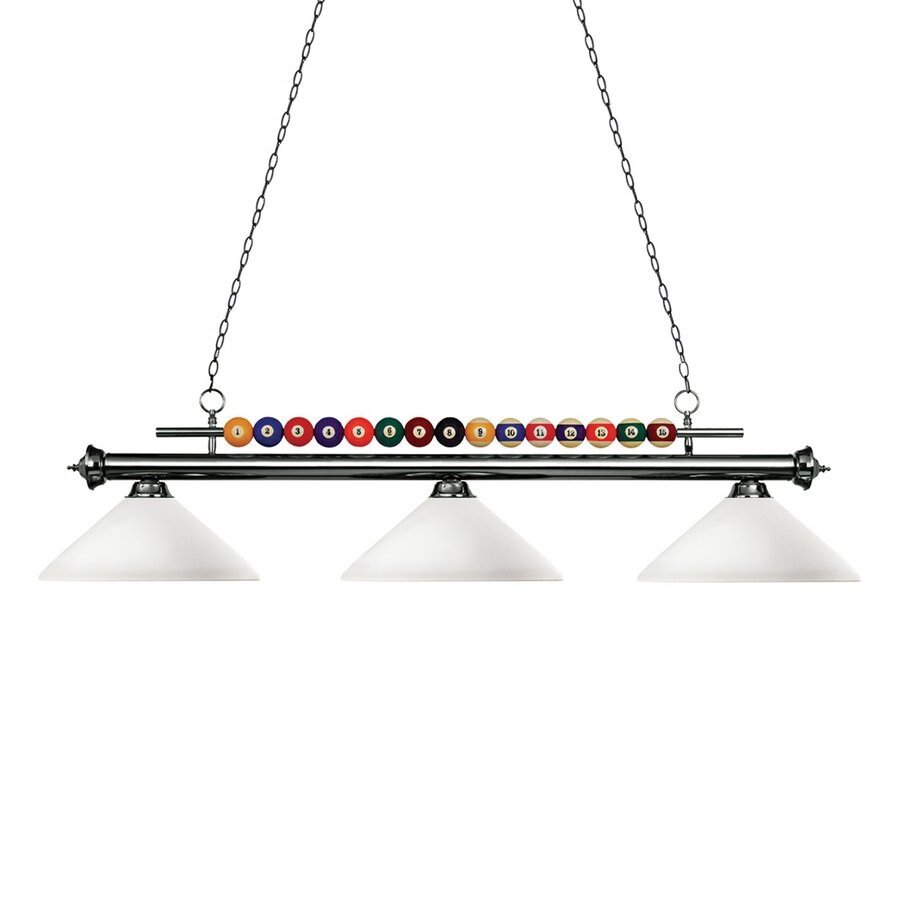 Z Lite Shark Gun Metal Pool Table Lighting At Lowes Z Lite Shark Gun Metal Pool Table Lighting
