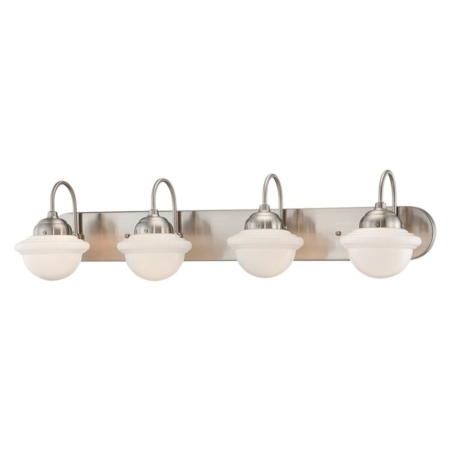 Shop Millennium Lighting NeoIndustrial 4Light 36in Satin Nickel