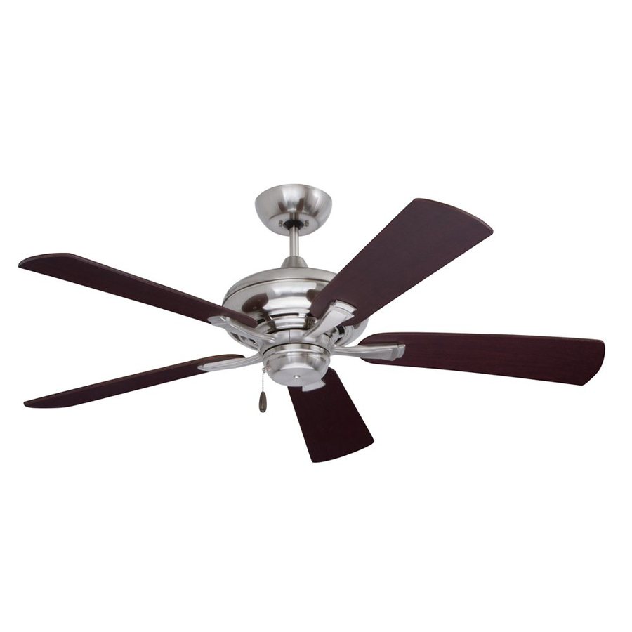 Emerson Monterey Ii 52 In Brushed Steel Downrod Mount Ceiling Emerson Monterey Ii 52 In Brushed Steel Downrod Mount Ceiling Fan