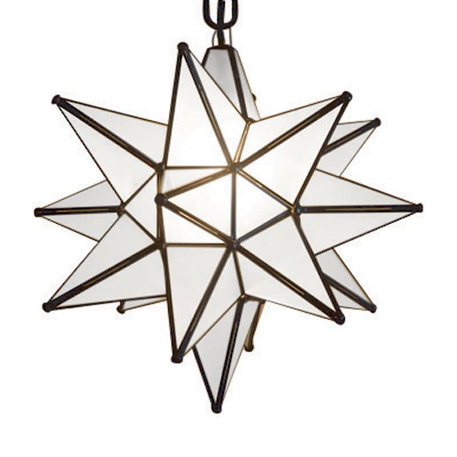 Quintana Roo Moravian Star 19 In Bronze Electrical Quintana Roo Moravian Star 19 In Bronze Electrical Single Pendant