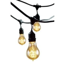 Outdoor Bulbs String Lights At Lowes Cascadia Lighting 48 Ft 15 Light Plug In Bulbs String Lights