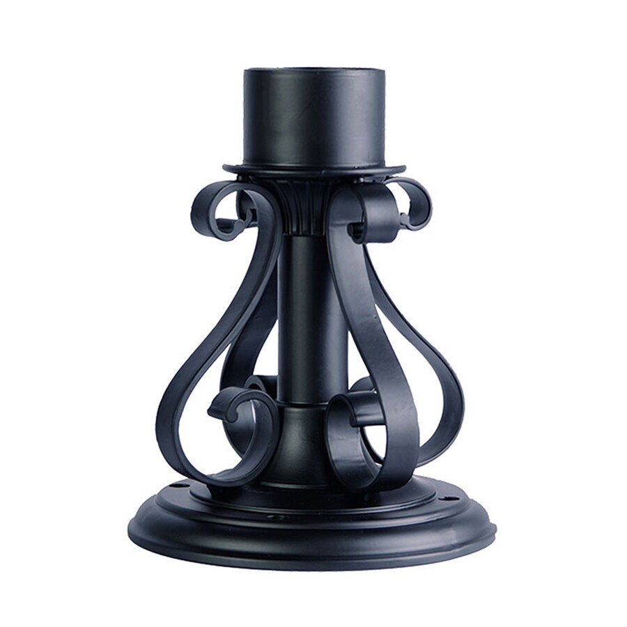 Acclaim Lighting Matte Black 10in Pier Light Mount at