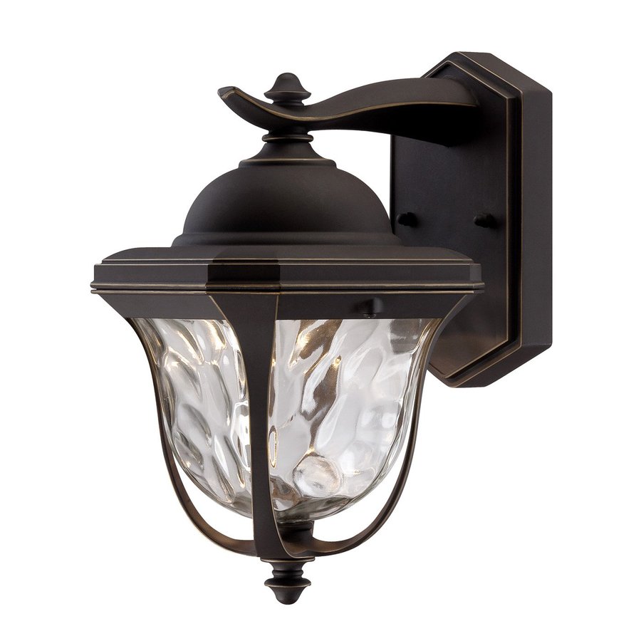 Designers Fountain Marquette 10.25-in H Aged Bronze Patina Led Outdoor ...